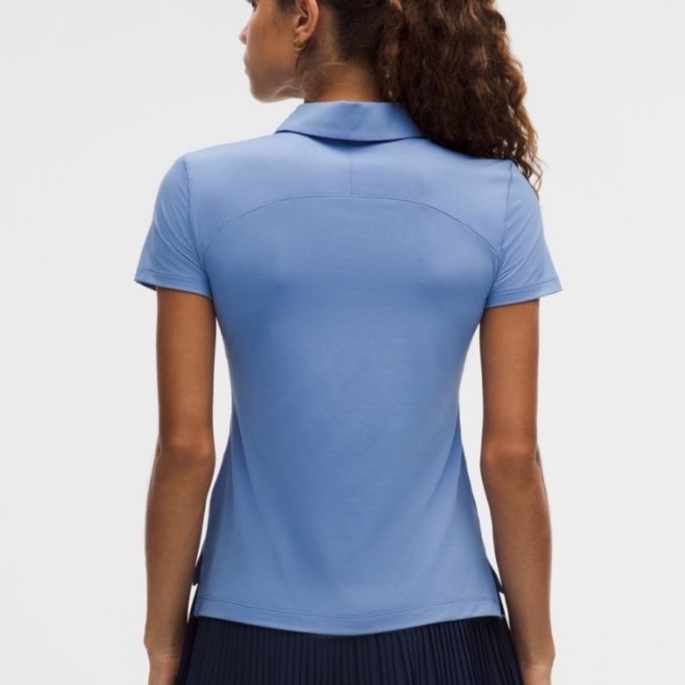 Lululemon Quick Dry Short Sleeve Polo Tennis Shirt - Picture 11 of 11